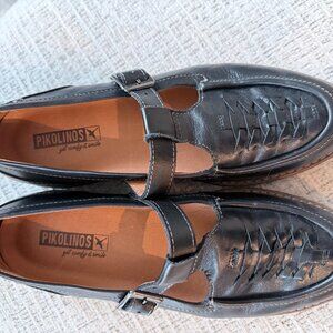 Pikolinos Aldaya Black Loafers Size 38